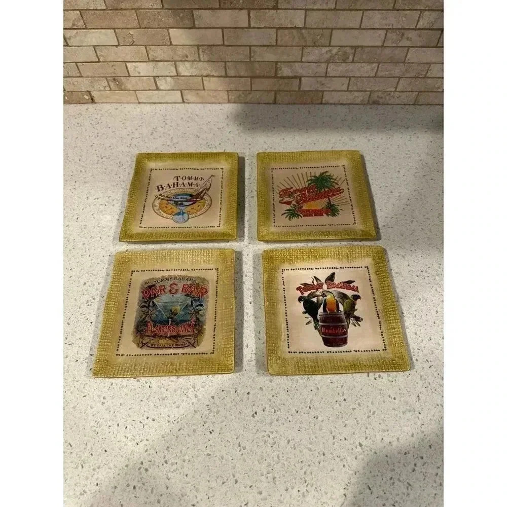Rare Tommy Bahama Trinket Tray Ceramic‎ bundle r